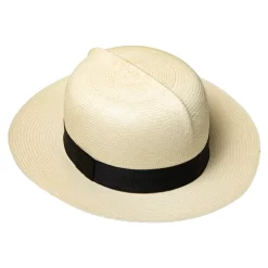 Colonial Optimo Panama Hat Natural Toquilla Straw Handmade