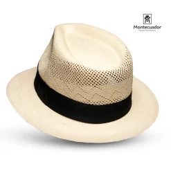 Cuban Style Short Brim Semi Ventilated Montecristi Original Ecuador