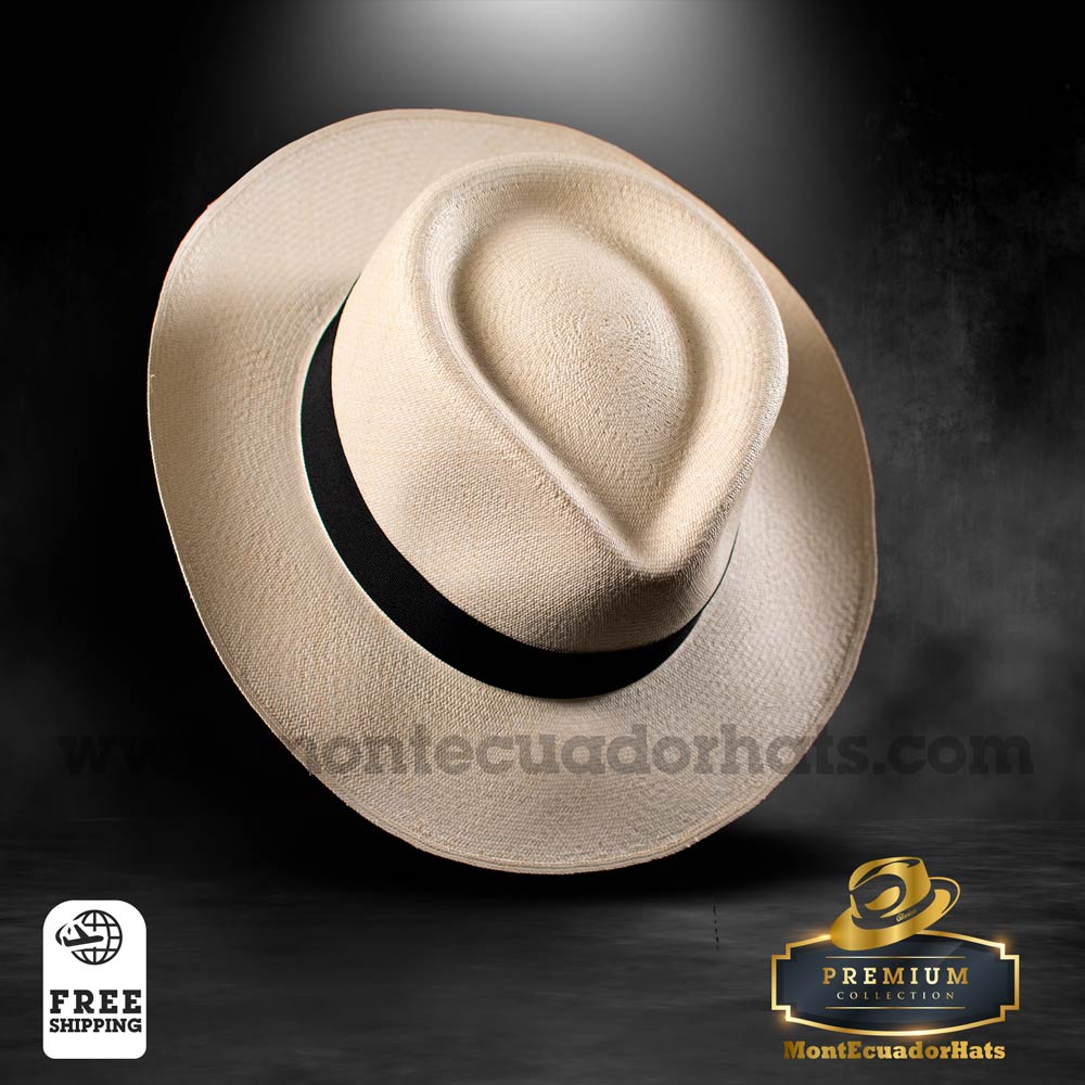 100% HandMade Genuine Ecuador Montecristi Toquilla Straw " Panama Hat " 