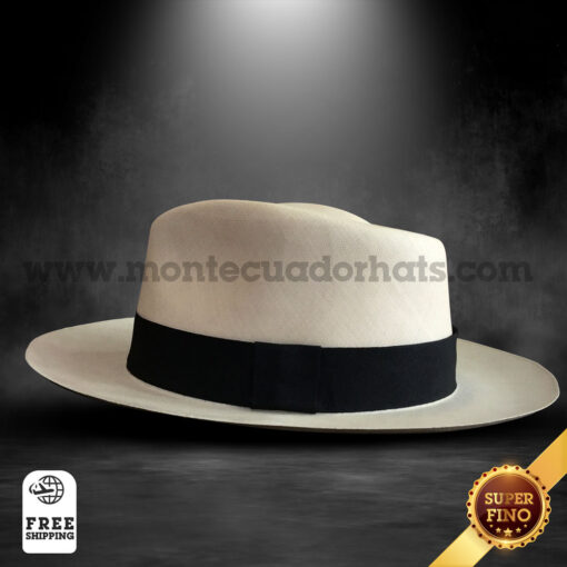 Panama Hat Super Fine Montecristi Fedora Style Total Unisex Full Plantation Hat