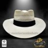 Panama Hat Premium Montecristi Fedora Style Semi Openwork Plantation Unisex Hat