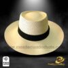 Panama Hat Montecristi Fine Hat Semi Openwork Gambler Style