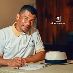 Montecristi Panama Hat by Simón Espinal World’s Finest Master Weaver Handmade Toquilla Straw
