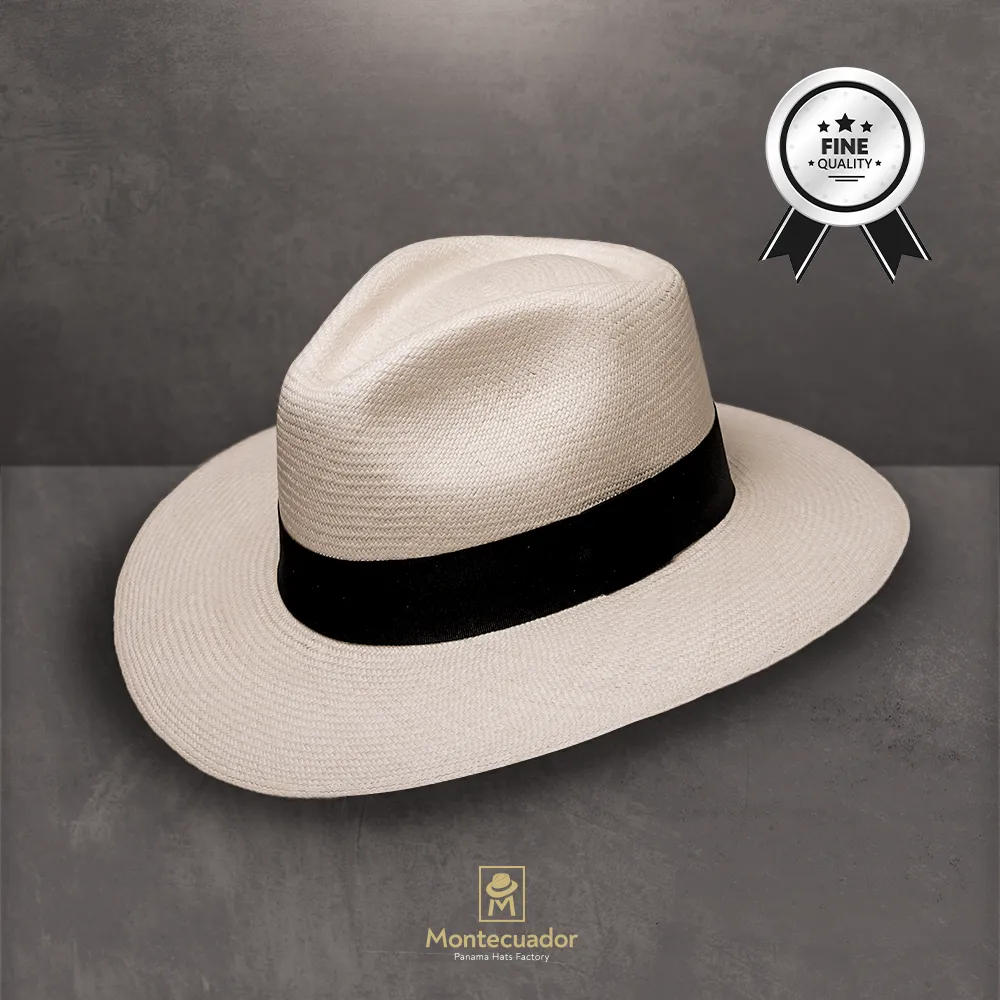 Montecristi Fedora Hat Premium Authentic Original Panama Straw Toquilla -  MontEcuadorHats