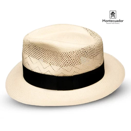 Panama Hat Cuban Brazil Style Short Brim Semi Ventilated