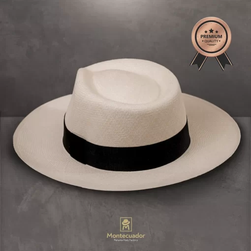 Panama Hat Fedora Premium toquilla straw Fine