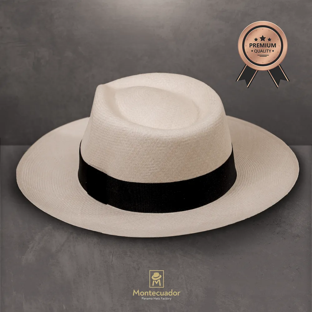 Montecristi Fedora Hat Premium Authentic Original Panama Straw