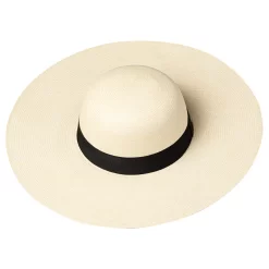 Panama Hat For Women Long Brim Pamela Montecristi Ecuador