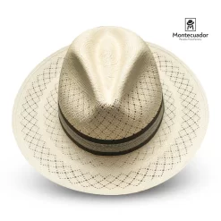 Panama Hat Montecristi Classic Style Total Ventilation Toquilla Straw