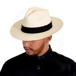 Classic Montecristi Panama Hat for Men