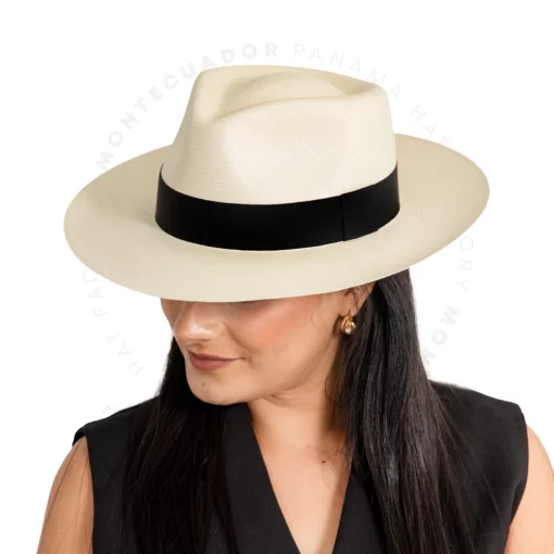 Panama Hat Montecristi Fedora for women