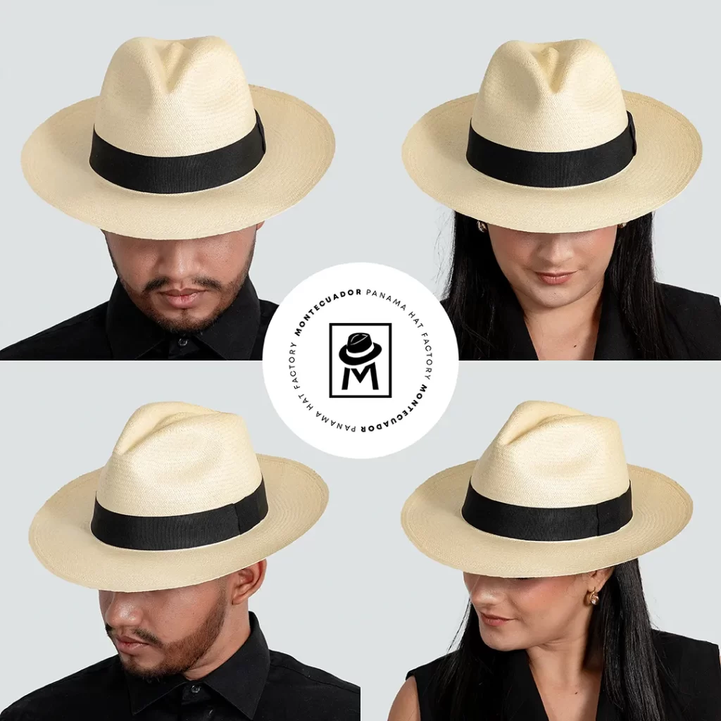 Panama Hat Original Women Men Toquilla Straw Ecuador