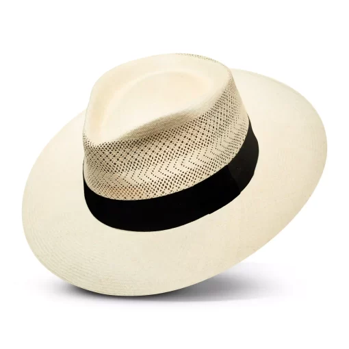 Panama Hat Semi Ventilated Ecuador Fedora Straw Toquilla Montecristi