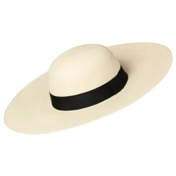 Panama hat for women with super wide brim Montecristi