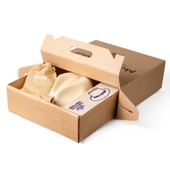 Secure Packaging Montecristi Panama Hat with Protective Box and Size Reducer + travel box