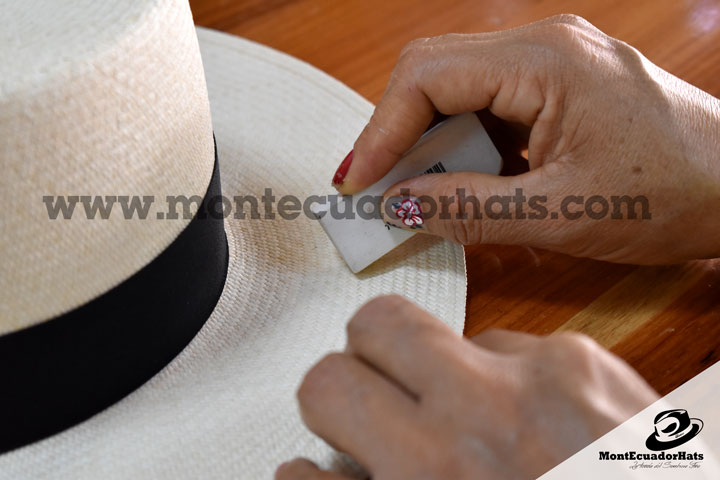 how to clean a fine hat