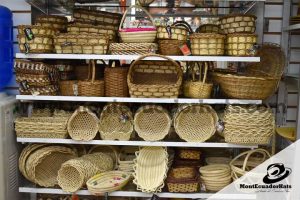 toquilla straw baskets