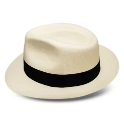 Premium Panama Hat Premium Short Brim Authentic Toquilla Straw Handmade