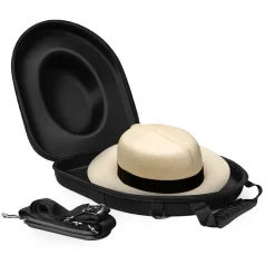 Luxury Montecristi Panama Hat with Optimo Golden Box Handwoven Fine Toquilla Straw