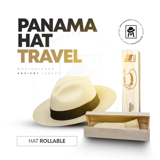 Panama Hat Tradicional Rollable Free Shipping Montecristi