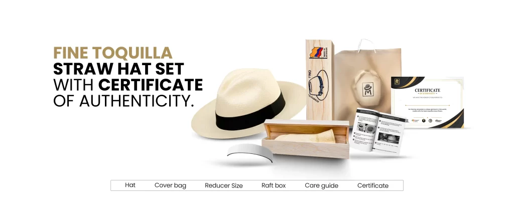 Panama Hat Traditional Rollable Legendary Set Original Custom Hats
