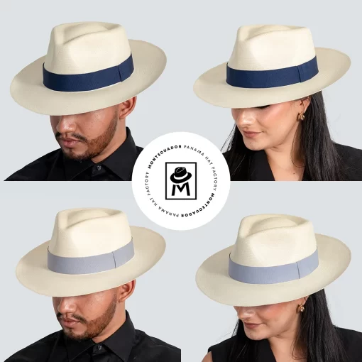 Panama Hat Fedora Montecristi Grade 20 Women Men Original