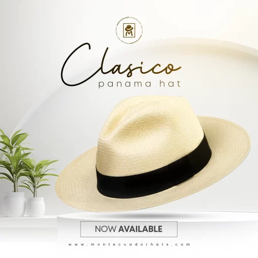 Panama Hat tuis Toquilla natural Vintage