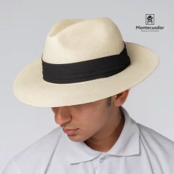 Panama Hat Classic Pile Montecristi Ecuador for men