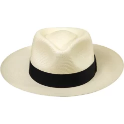 Montecristi pile fedora Panama hat made of fine toquilla straw