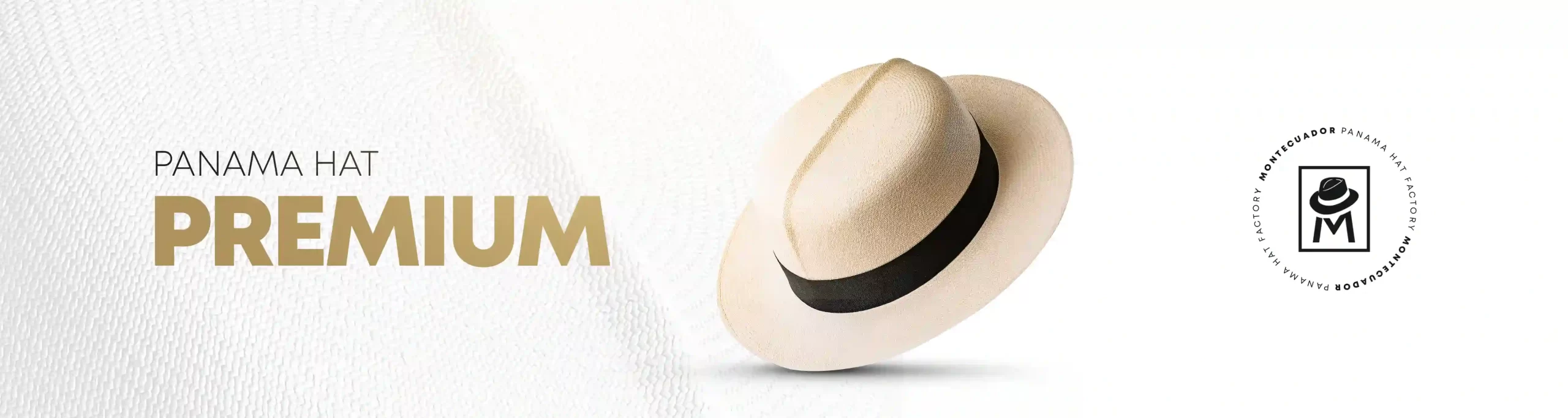 Panama Hat Montecristi Premium Original Ecuador