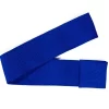 Electric Blue Panama Hat Band Bold Solid Color Ribbon