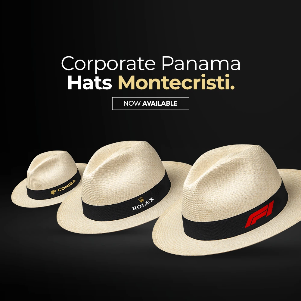 Corporate Panama Hats Montecristi - Custom Branded Executive & Luxury Business Gifts Worldwide From Ecuador