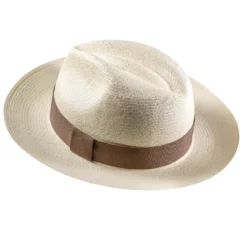 Capri Sand Panama Hat Light Brown Classic Montecristi Super Fine