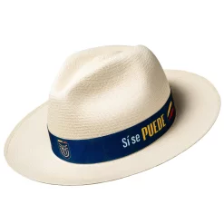 Ecuador Panama Hat “Sí Se Puede” Ribbon Detail World Cup 2026 Montecristi Handmade