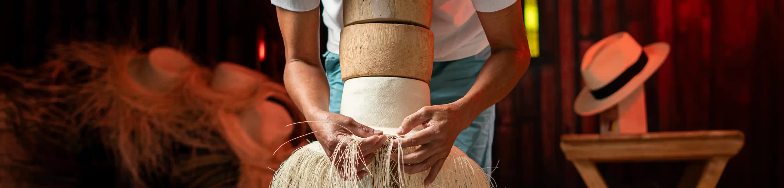 Handwoven Panama Hat Process Montecristi Ecuador Craftsmanship
