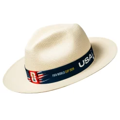 Montecristi Panama Hat USA World Cup 2026 Limited Edition Handwoven in Ecuador